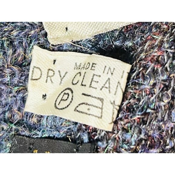 Vintage Onore Metallic Mohair Wool Blend Sweater – Made in Italy – Men’s Medium - Picture 7 of 16